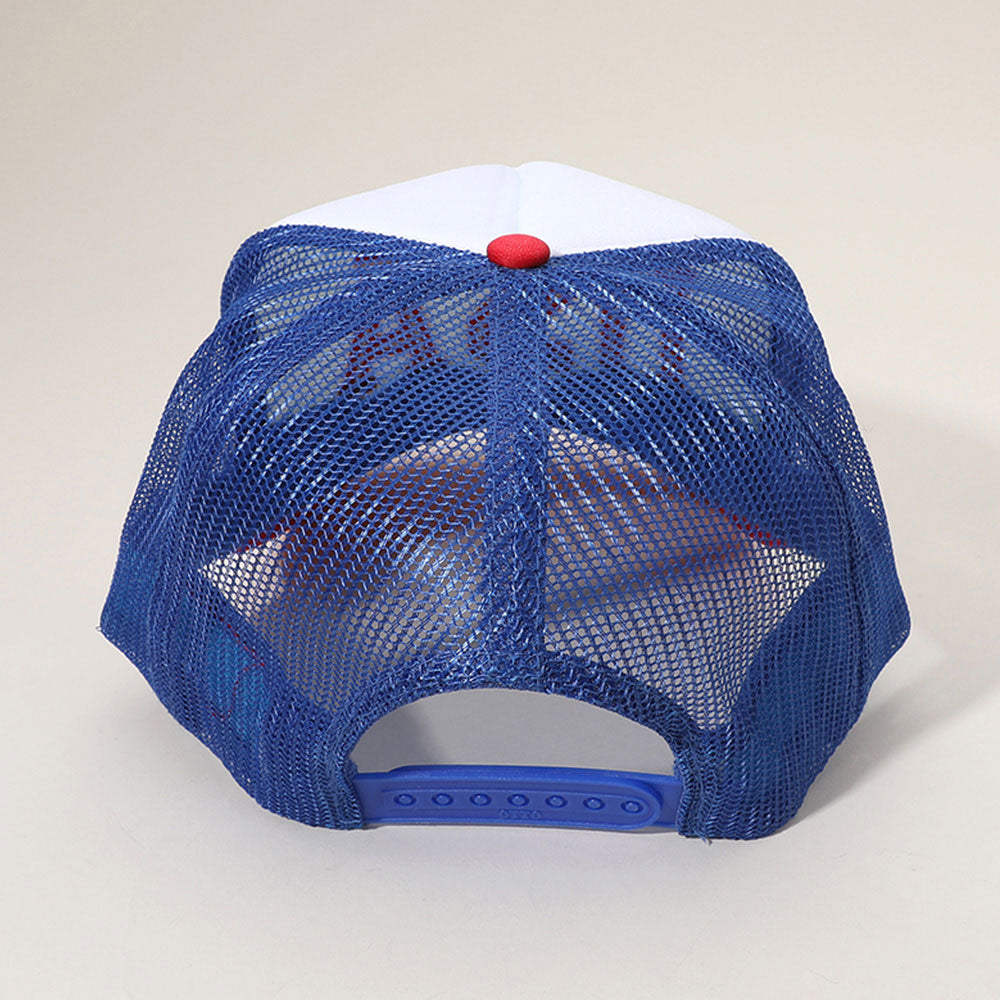 HATEGORY USA Embroidered Mesh Back Trucker Cap