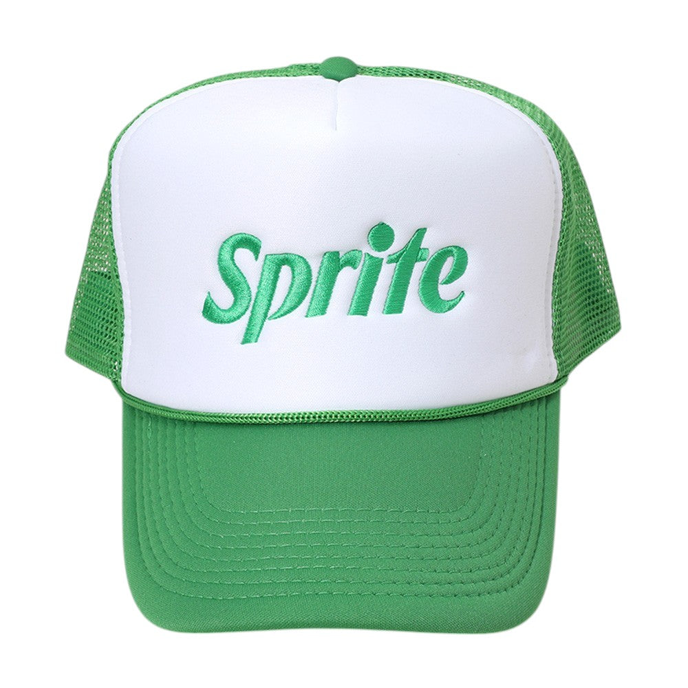 HATEGORY SPRITE Message Embroidered Mesh Back Trucker Cap