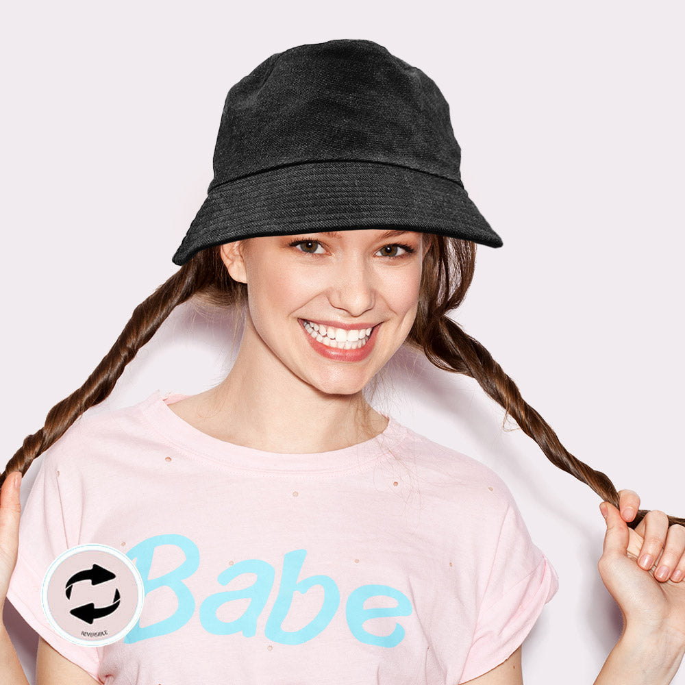 HATEGORY Reversible Tie Dye Bucket Hat