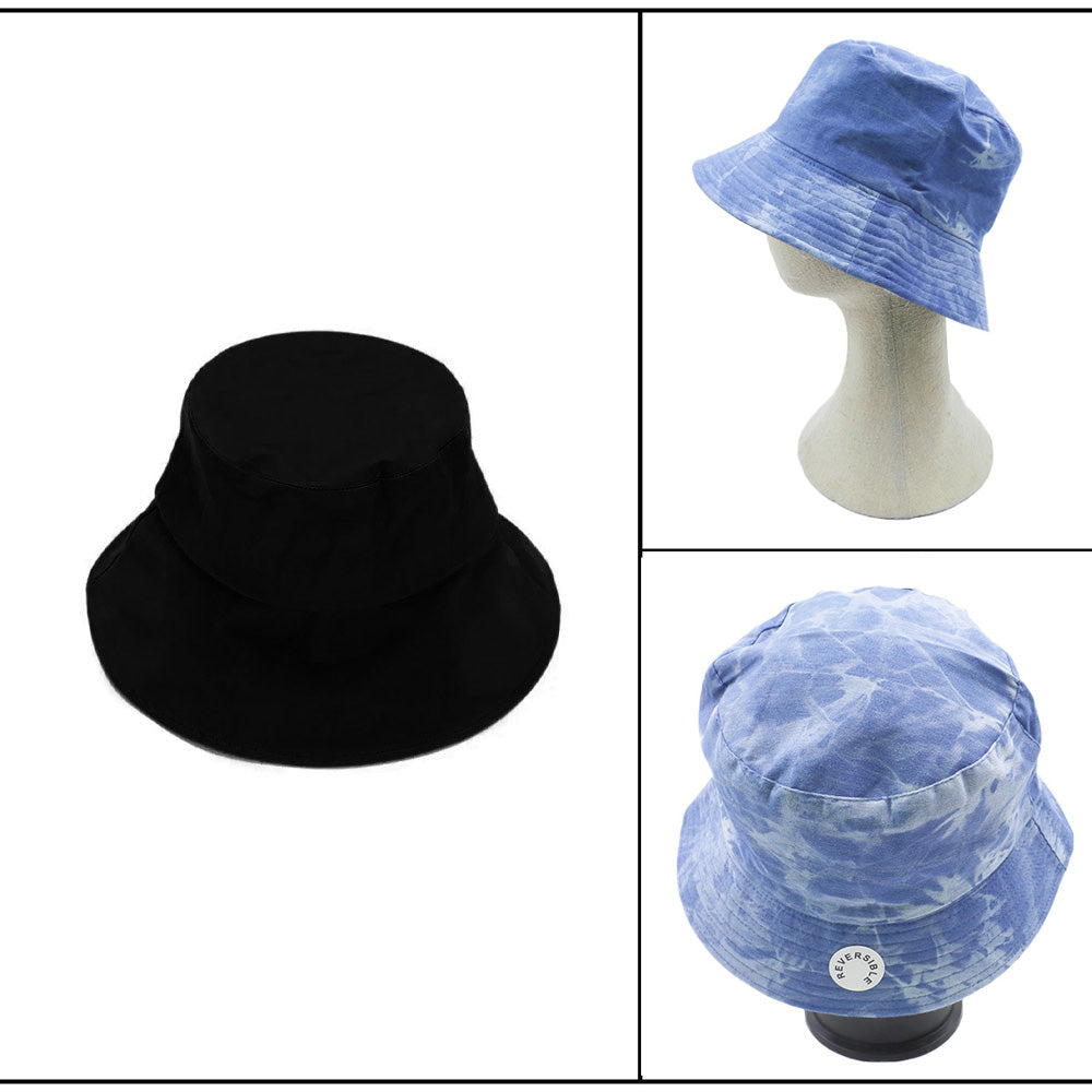 HATEGORY Reversible Tie Dye Bucket Hat