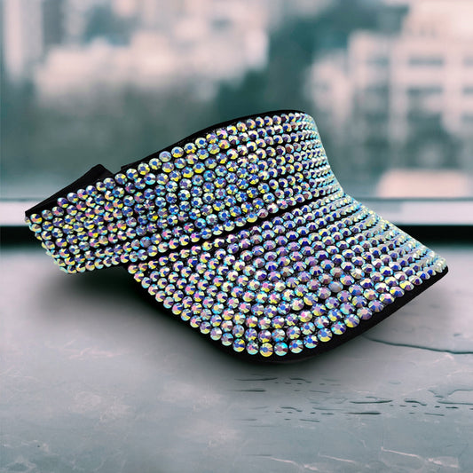 HATEGORY Bling Studded Visor Hat