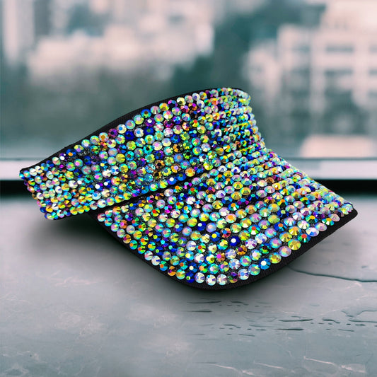 HATEGORY Bling Studded Visor Hat