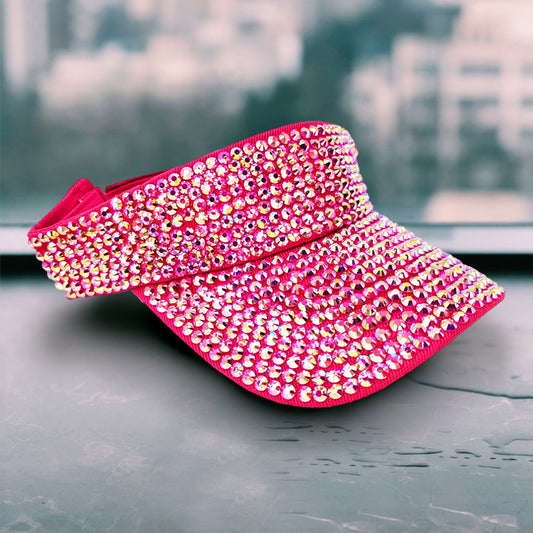 HATEGORY Bling Studded Visor Hat
