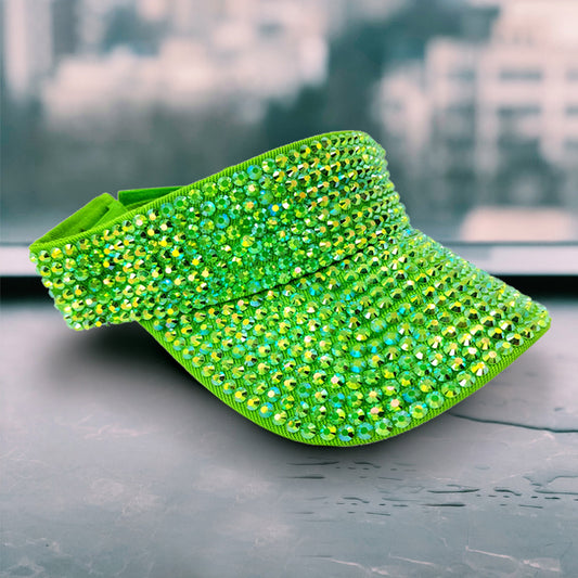 HATEGORY Bling Studded Visor Hat