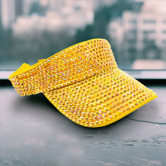 HATEGORY Bling Studded Visor Hat
