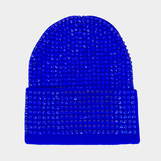 HATEGORY Bling Studded Beanie Hat