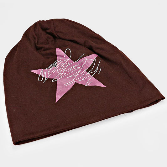 HATEGORY Star Light Polyester Beanie
