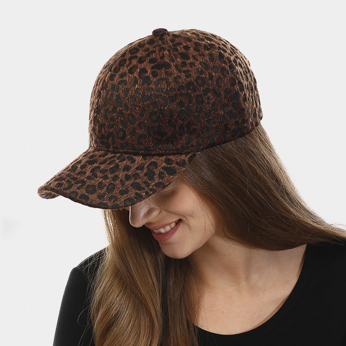 HATEGORY Animal Print Velcro Baseball Cap
