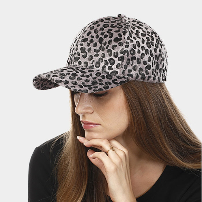 HATEGORY Animal Print Velcro Baseball Cap