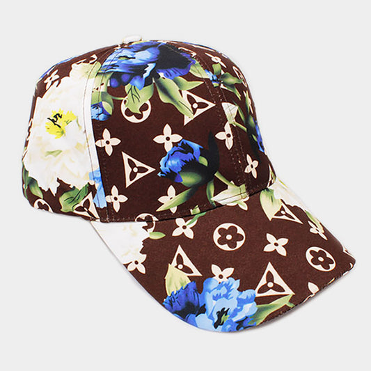 HATEGORY Flower Luxury Patterned Baseball Cap