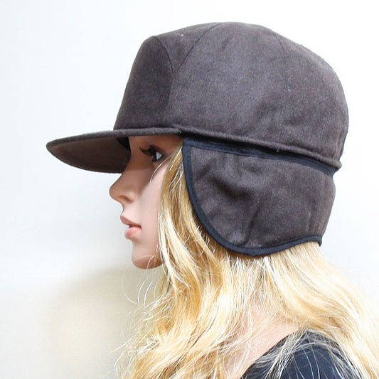 HATEGORY Polyester Earflap Fashion Cap