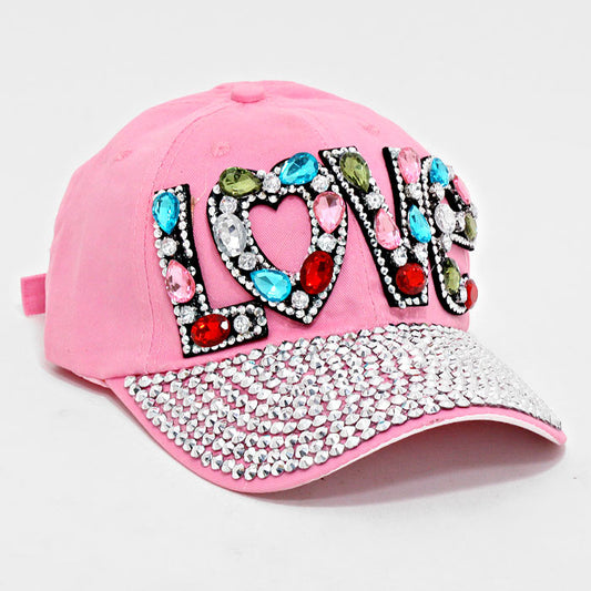 HATEGORY Love Blinged Stud Cap