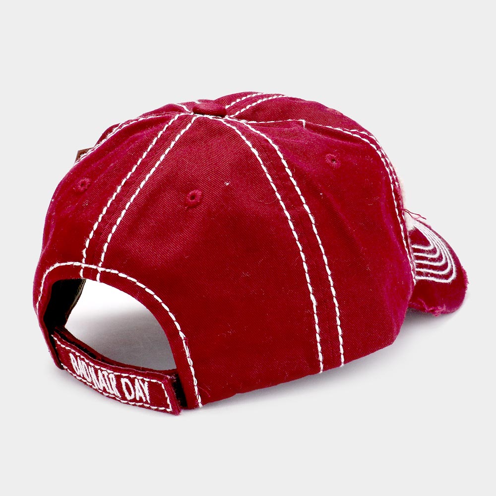 HATEGORY Bad Hair Day Vintage Baseball Cap