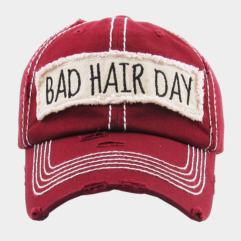 HATEGORY Bad Hair Day Vintage Baseball Cap