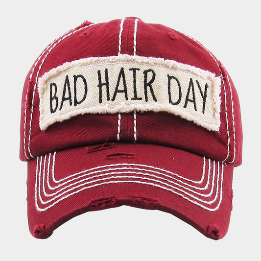 HATEGORY Bad Hair Day Vintage Baseball Cap