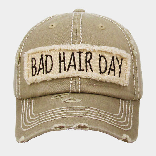 HATEGORY Bad Hair Day Vintage Baseball Cap