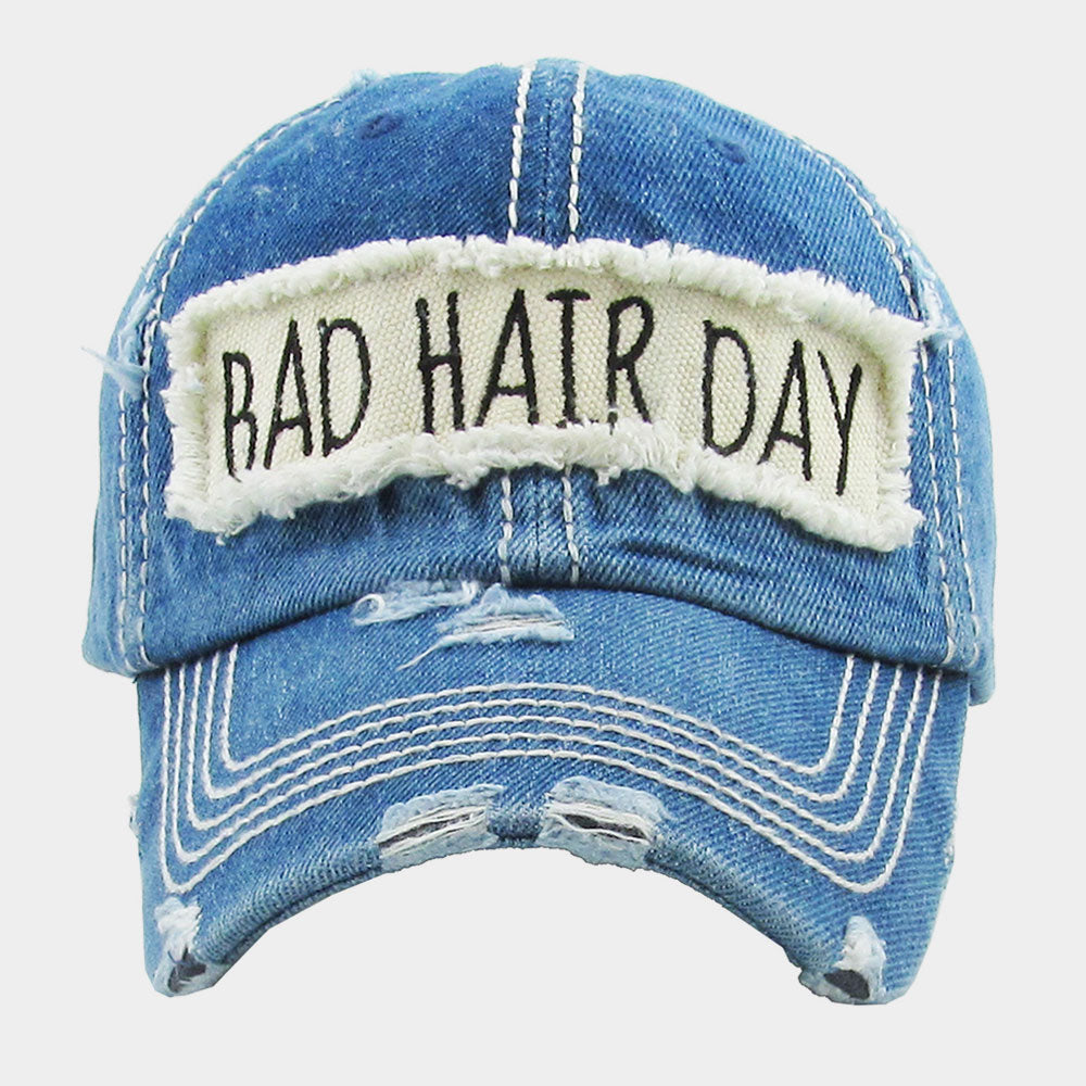 HATEGORY Bad Hair Day Vintage Baseball Cap