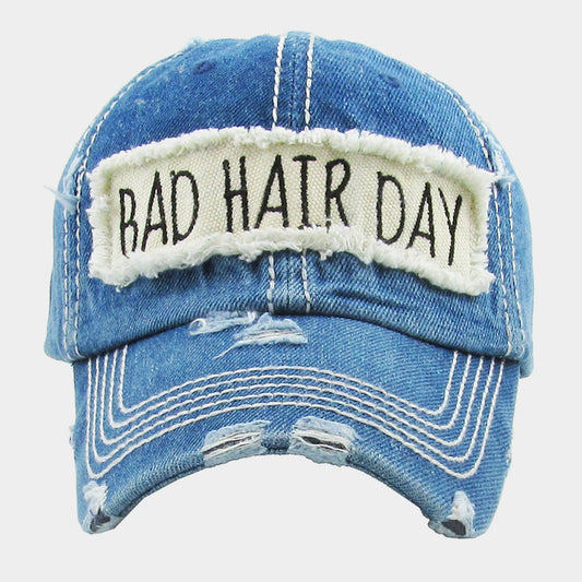 HATEGORY Bad Hair Day Vintage Baseball Cap