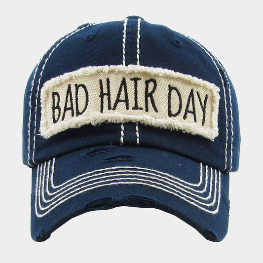 HATEGORY Bad Hair Day Vintage Baseball Cap
