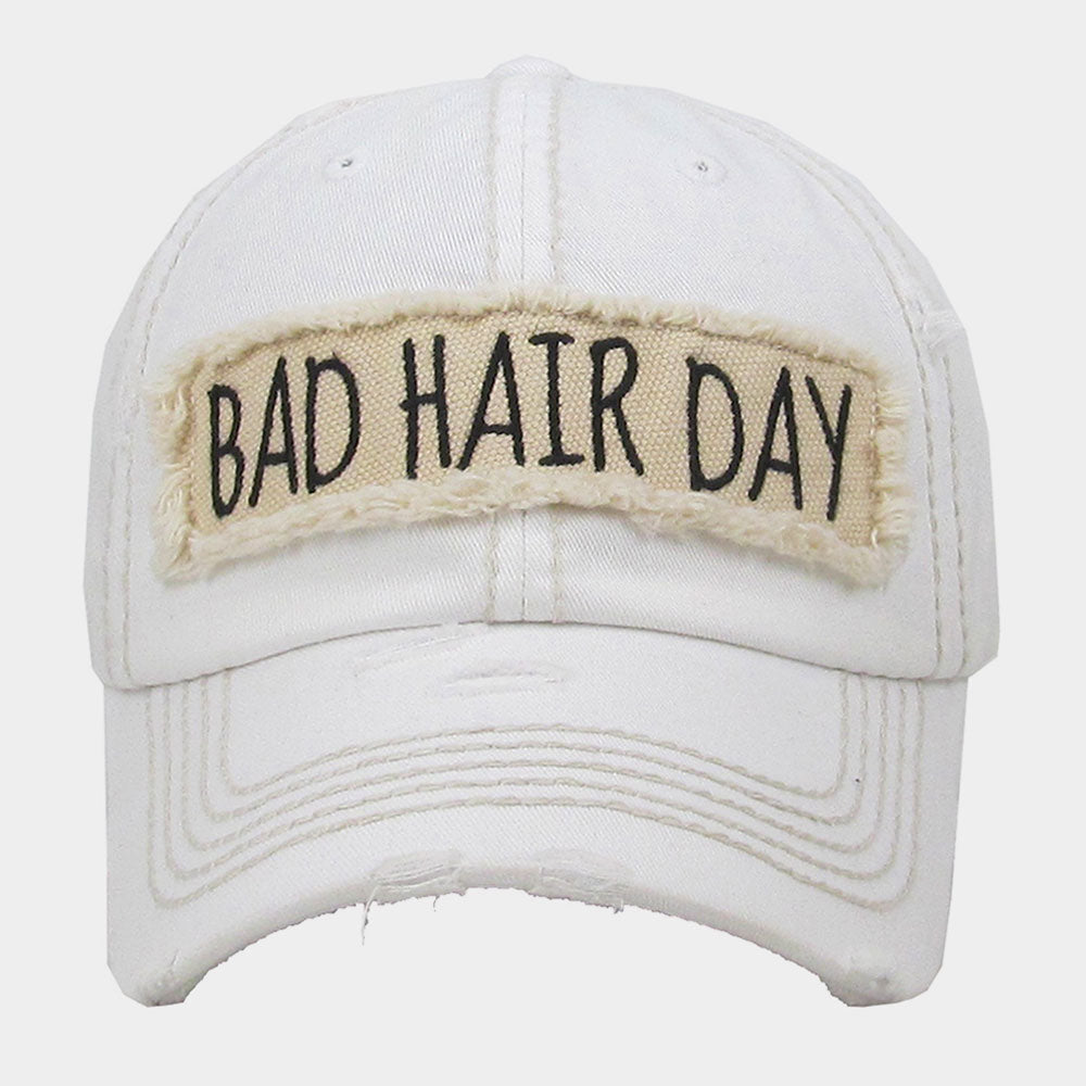 HATEGORY Bad Hair Day Vintage Baseball Cap