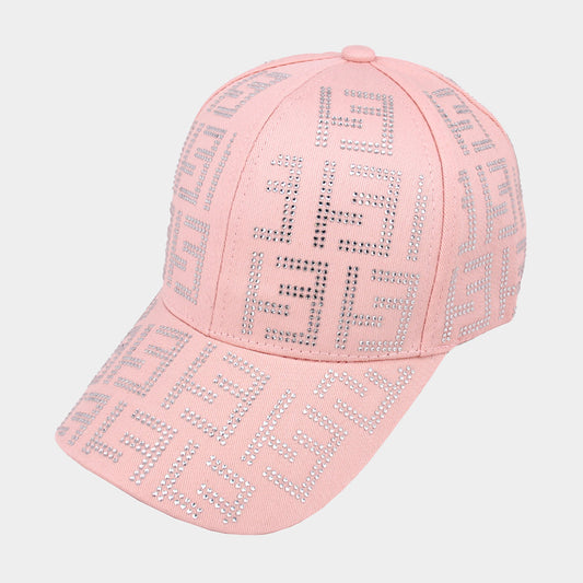 HATEGORY Bling Patterned Baseball Cap