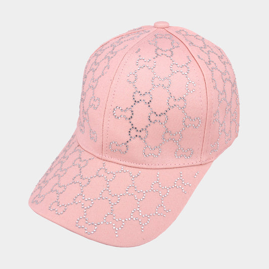 HATEGORY Bling Patterned Baseball Cap