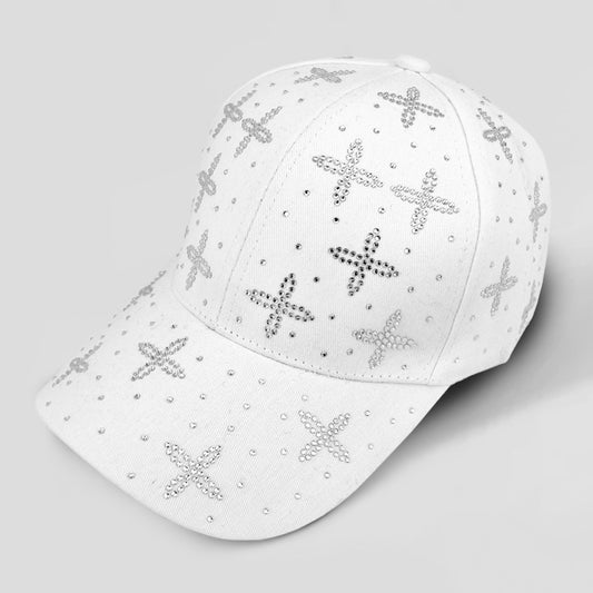 HATEGORY Bling Patterned Baseball Cap