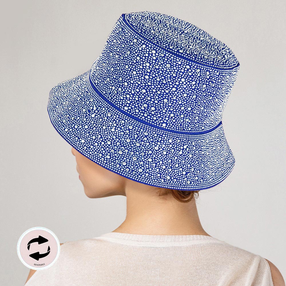 HATEGORY Reversible Bling Bucket Hat