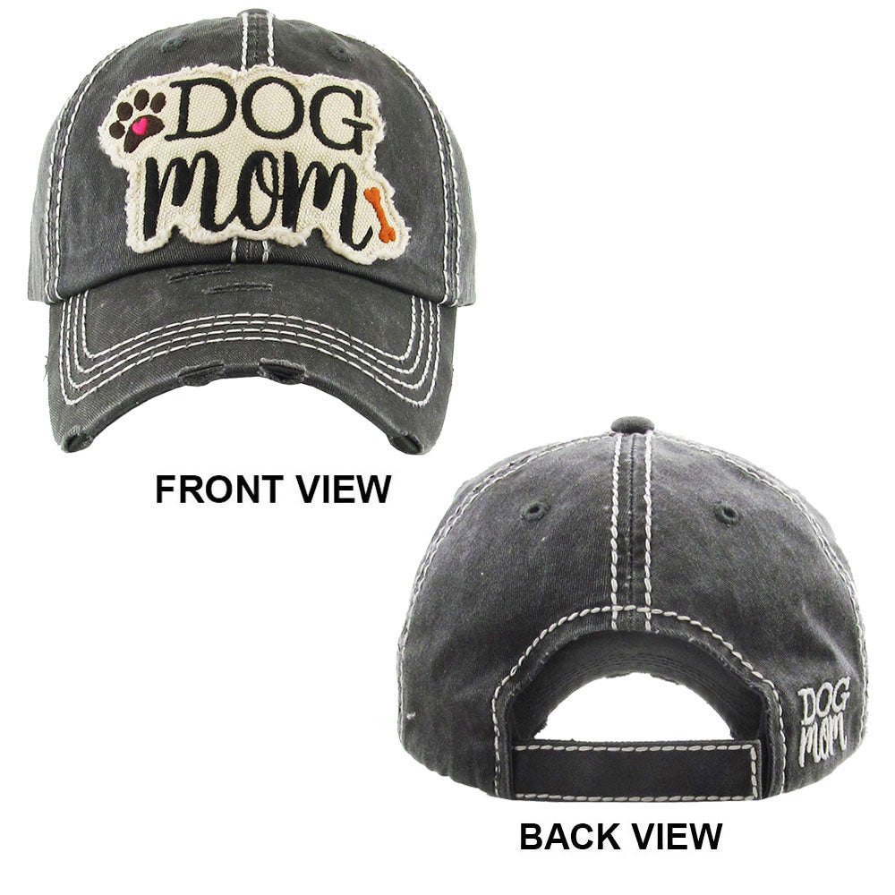 HATEGORY DOG mom Vintage Baseball Cap