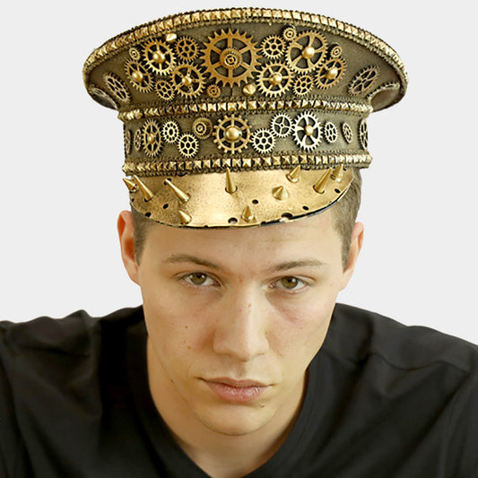 HATEGORY Cogwheel Steampunk Hat