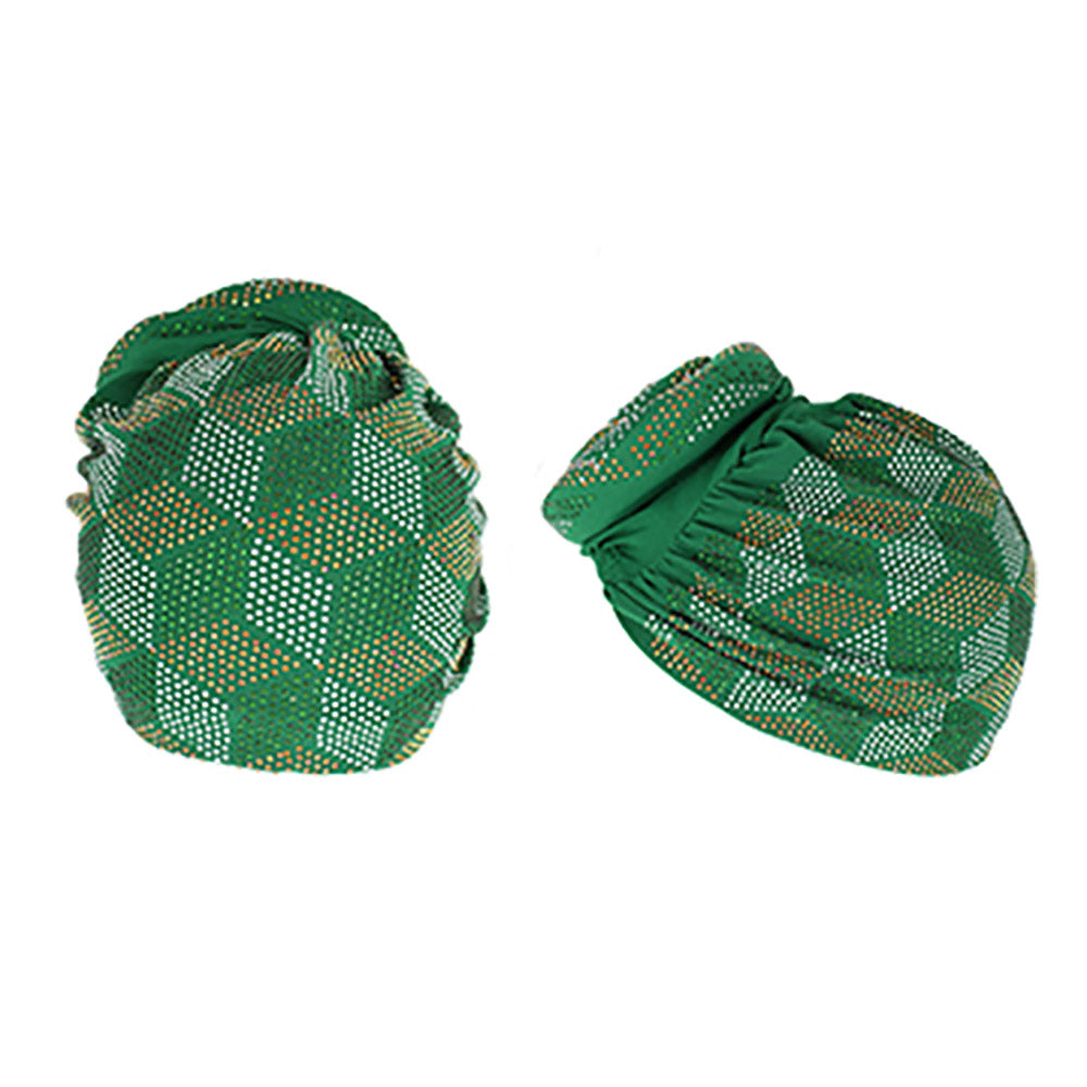 HATEGORY Bling Turban Hat