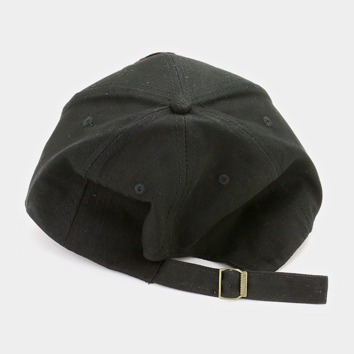 HATEGORY Bling Stone with Rose Patch Baseball Cap
