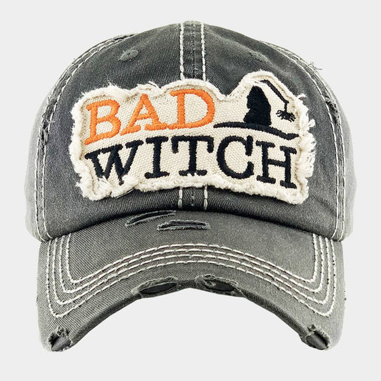 HATEGORY BAD WITCH Vintage Baseball Cap