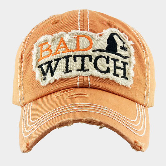 HATEGORY BAD WITCH Vintage Baseball Cap