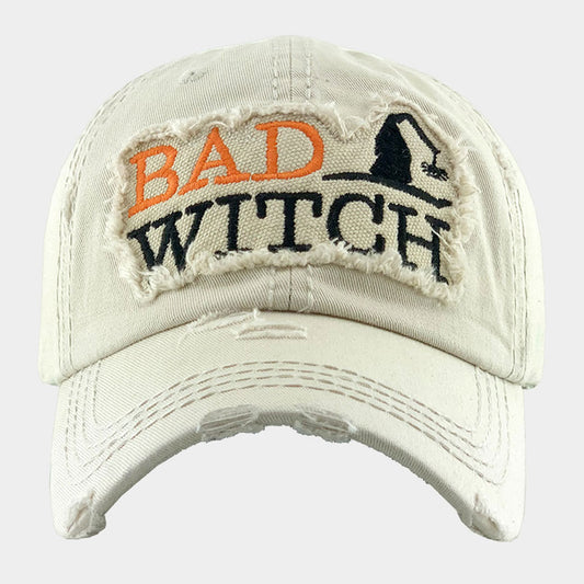 HATEGORY BAD WITCH Vintage Baseball Cap