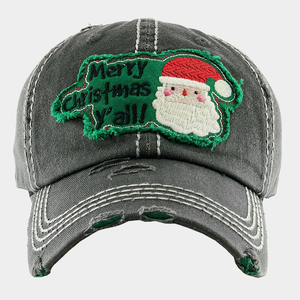HATEGORY Merry Christmas y'all! Vintage Baseball Cap