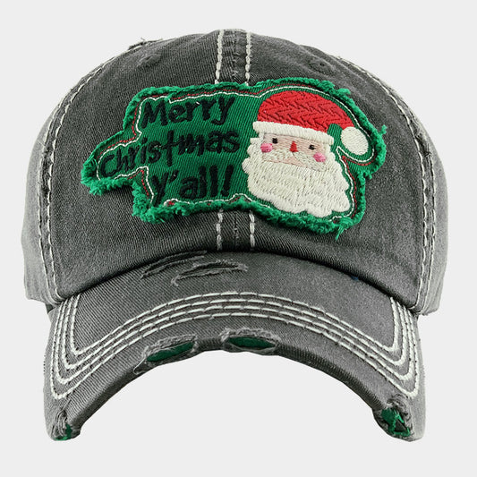HATEGORY Merry Christmas y'all! Vintage Baseball Cap