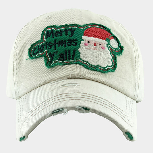 HATEGORY Merry Christmas y'all! Vintage Baseball Cap