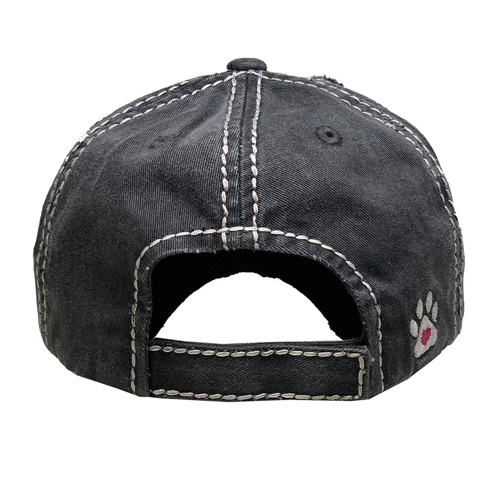 HATEGORY LOVE Paw Vintage Baseball Cap