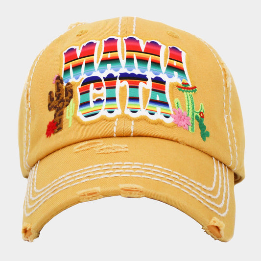 HATEGORY Serape Detail MAMACITA Cactus Vintage Baseball Cap
