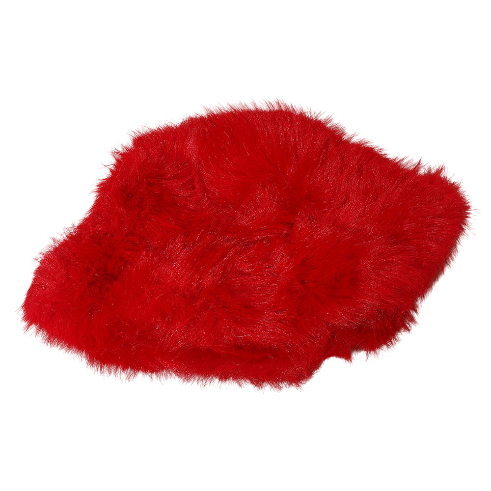HATEGORY Cozy Fluffy Fur Winter Bucket Hat