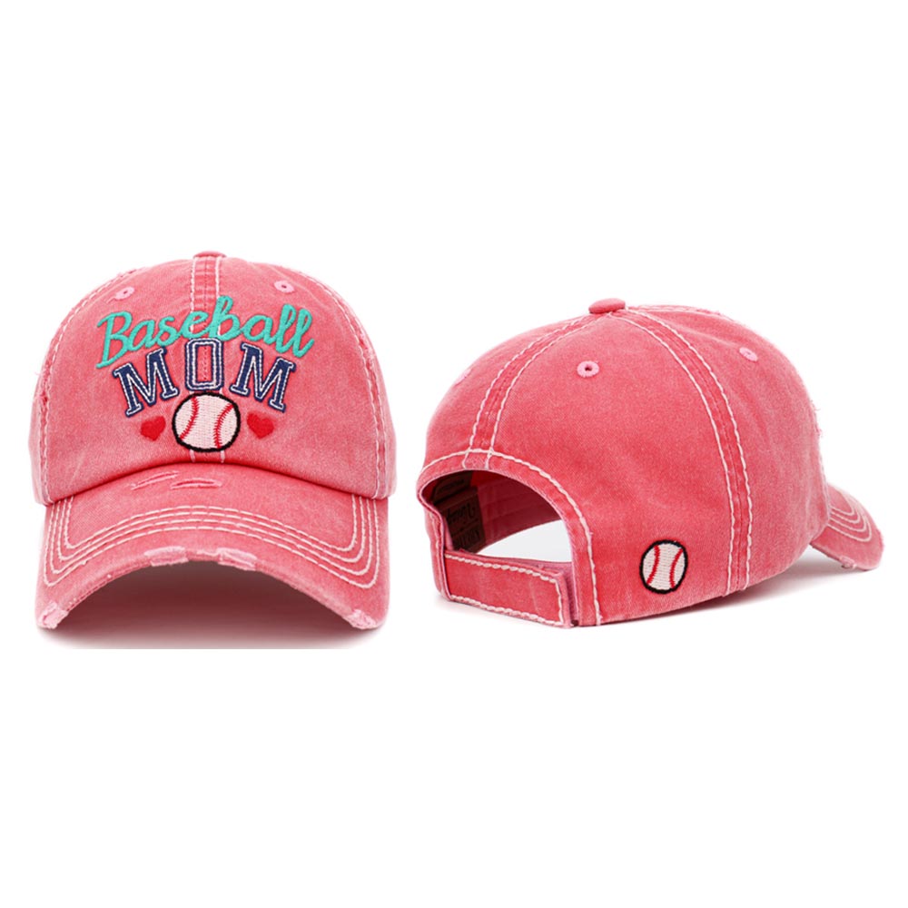 HATEGORY Baseball MOM Vintage Baseball Cap