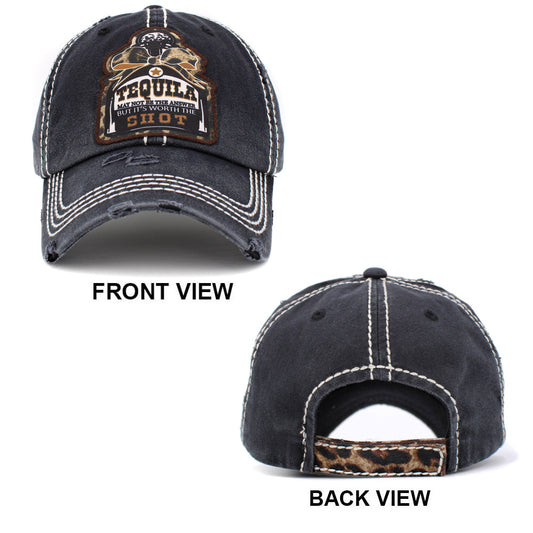 HATEGORY TEQUILA MAY NOT BE... Vintage Baseball Cap