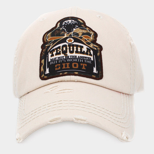 HATEGORY TEQUILA MAY NOT BE... Vintage Baseball Cap
