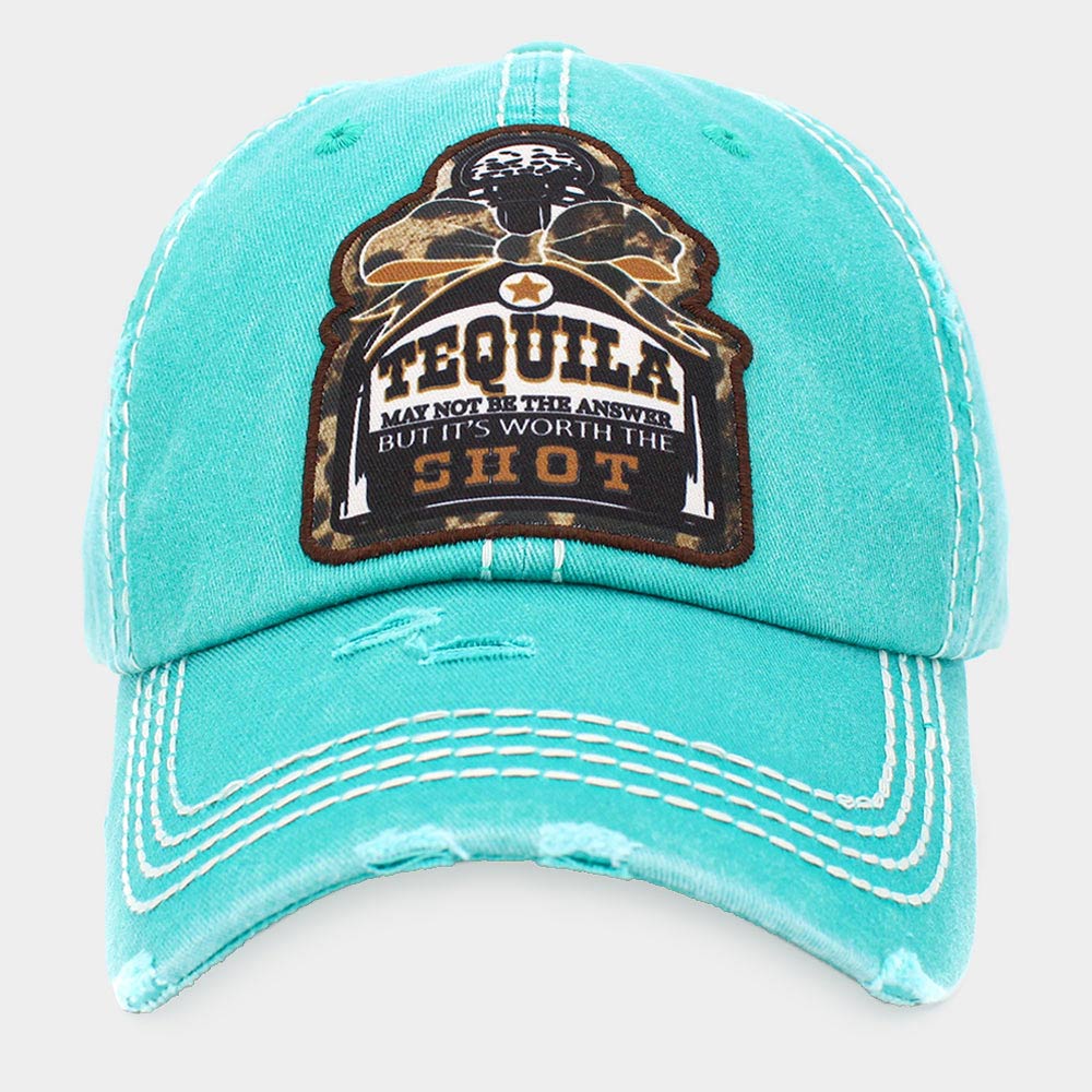 HATEGORY TEQUILA MAY NOT BE... Vintage Baseball Cap