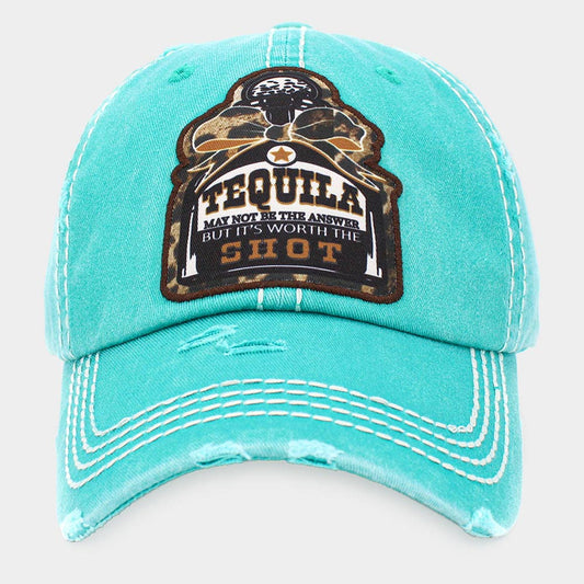 HATEGORY TEQUILA MAY NOT BE... Vintage Baseball Cap
