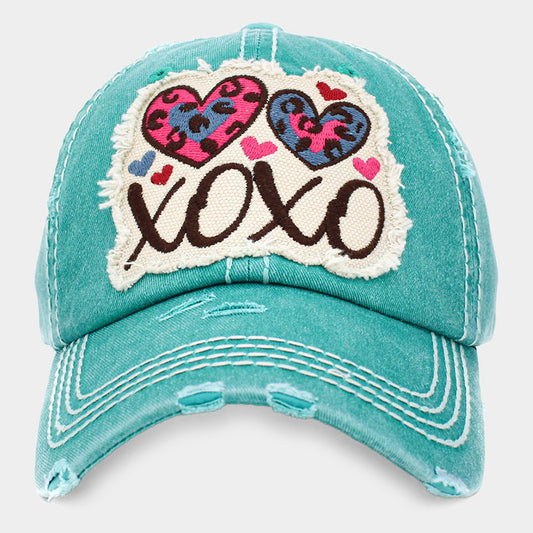 HATEGORY XOXO Message Vintage Baseball Cap