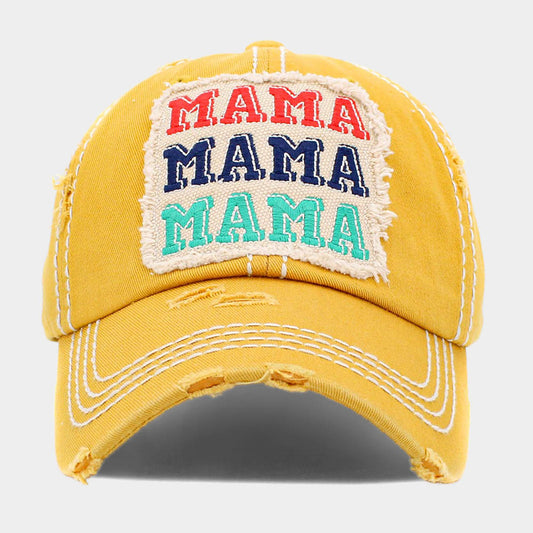 HATEGORY MAMA Message Vintage Baseball Cap