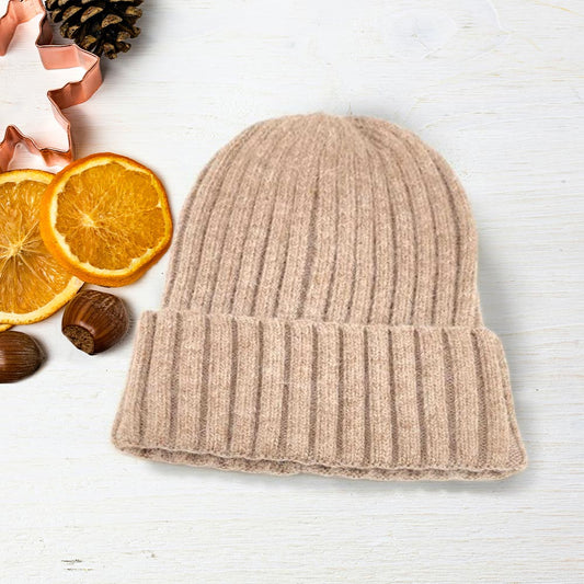 HATEGORY Solid Knit Beanie Hat