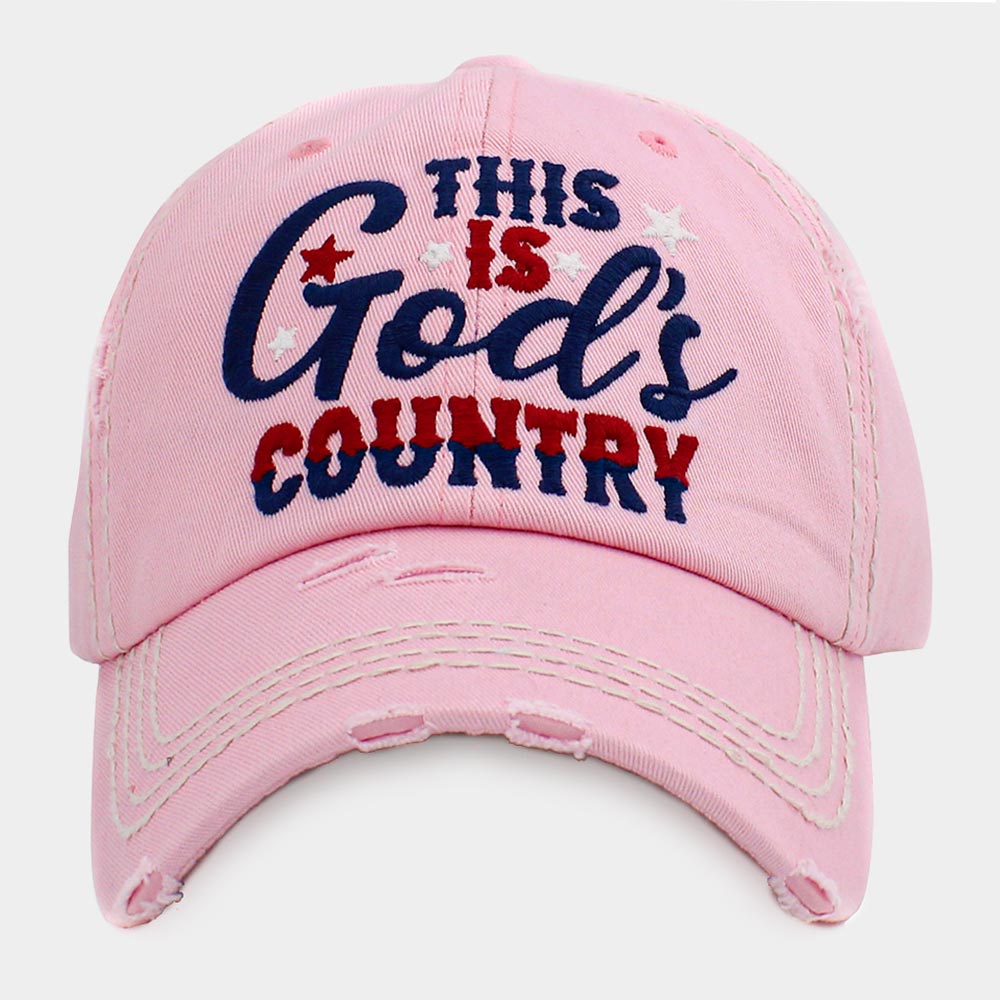 HATEGORY THIS IS GODS COUNTRY Baseball Cap